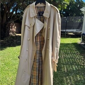 Burberry Beige Trench Coat